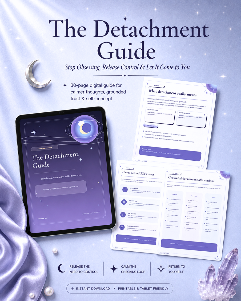 The Detachment Guide | Stop Obsessing, Release Control & Let It Come to You