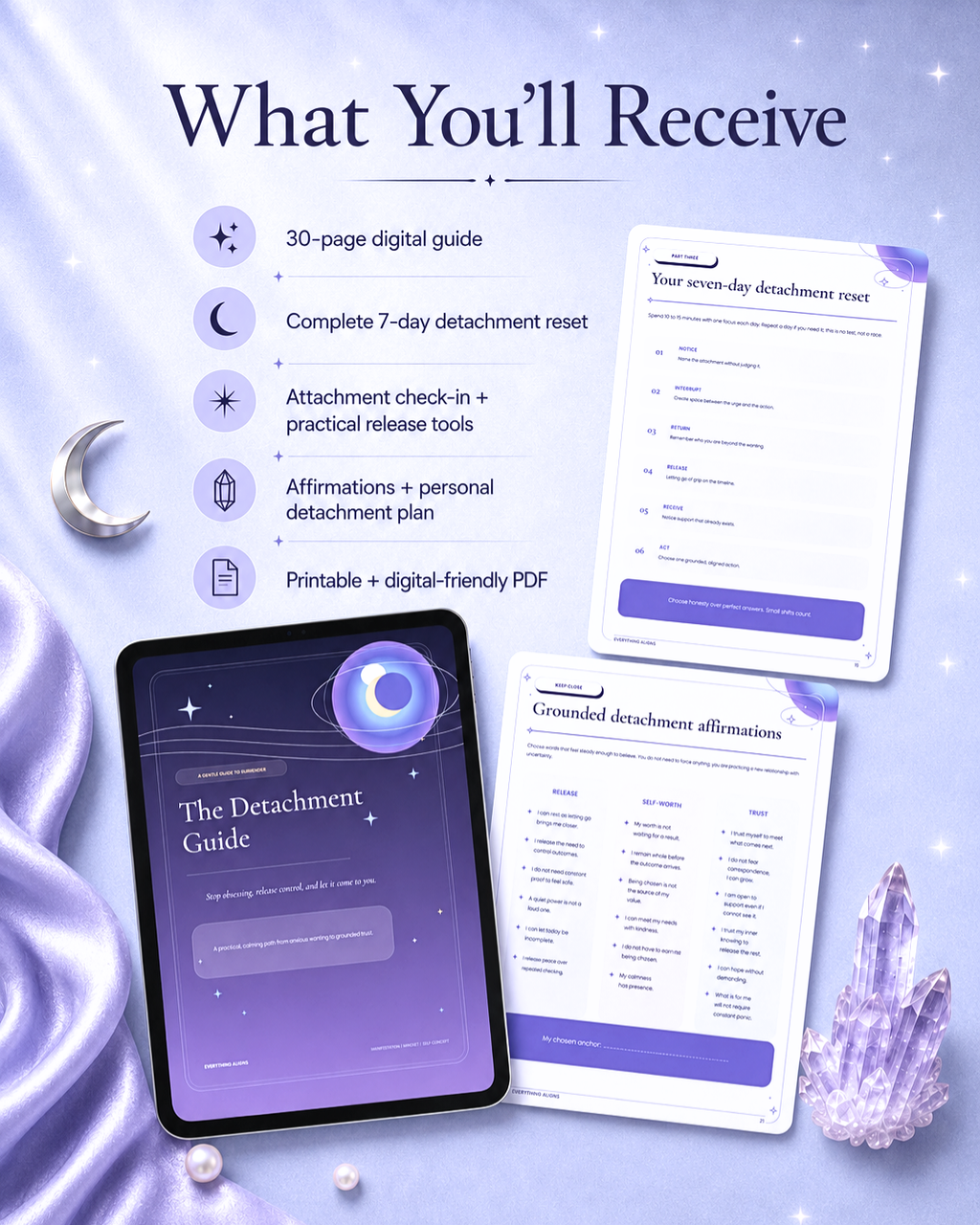 The Detachment Guide | Stop Obsessing, Release Control & Let It Come to You