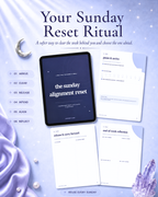 The Sunday Alignment Reset | Weekly Reflection & Intention Workbook