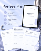 Becoming Her: The Future Self Workbook | 42-Page Digital Self-Concept & Mindset Journal