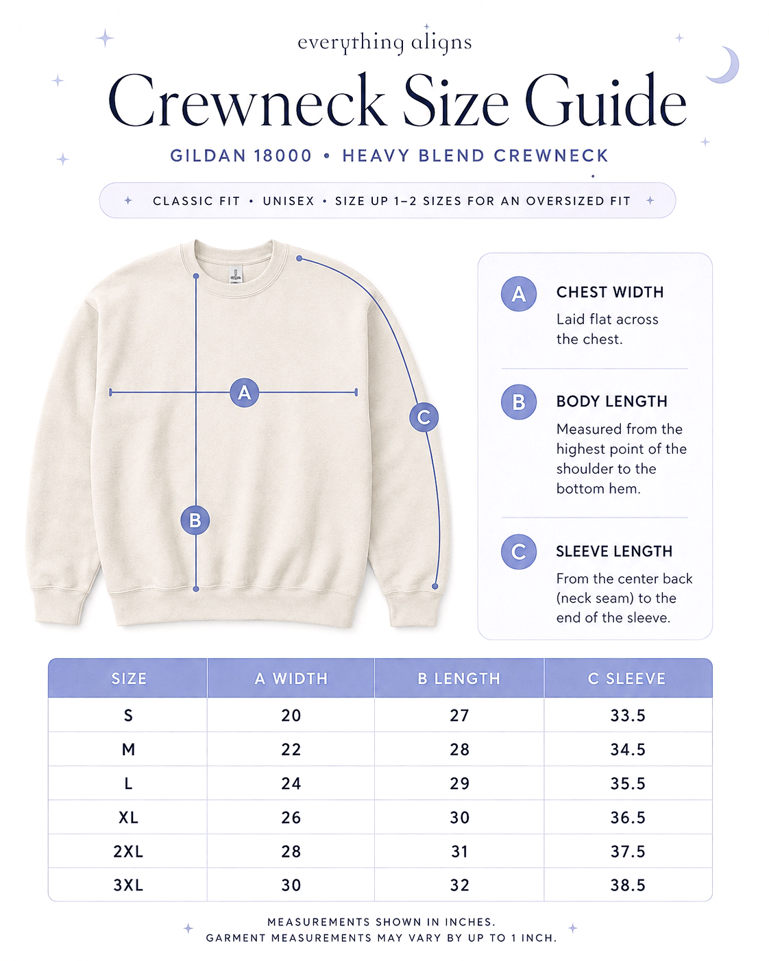 Everything Aligns Eventually Crewneck